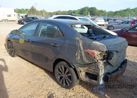 2018 Toyota Corolla Se from USA, damaged, VIN 5YFBURHE8JP817984